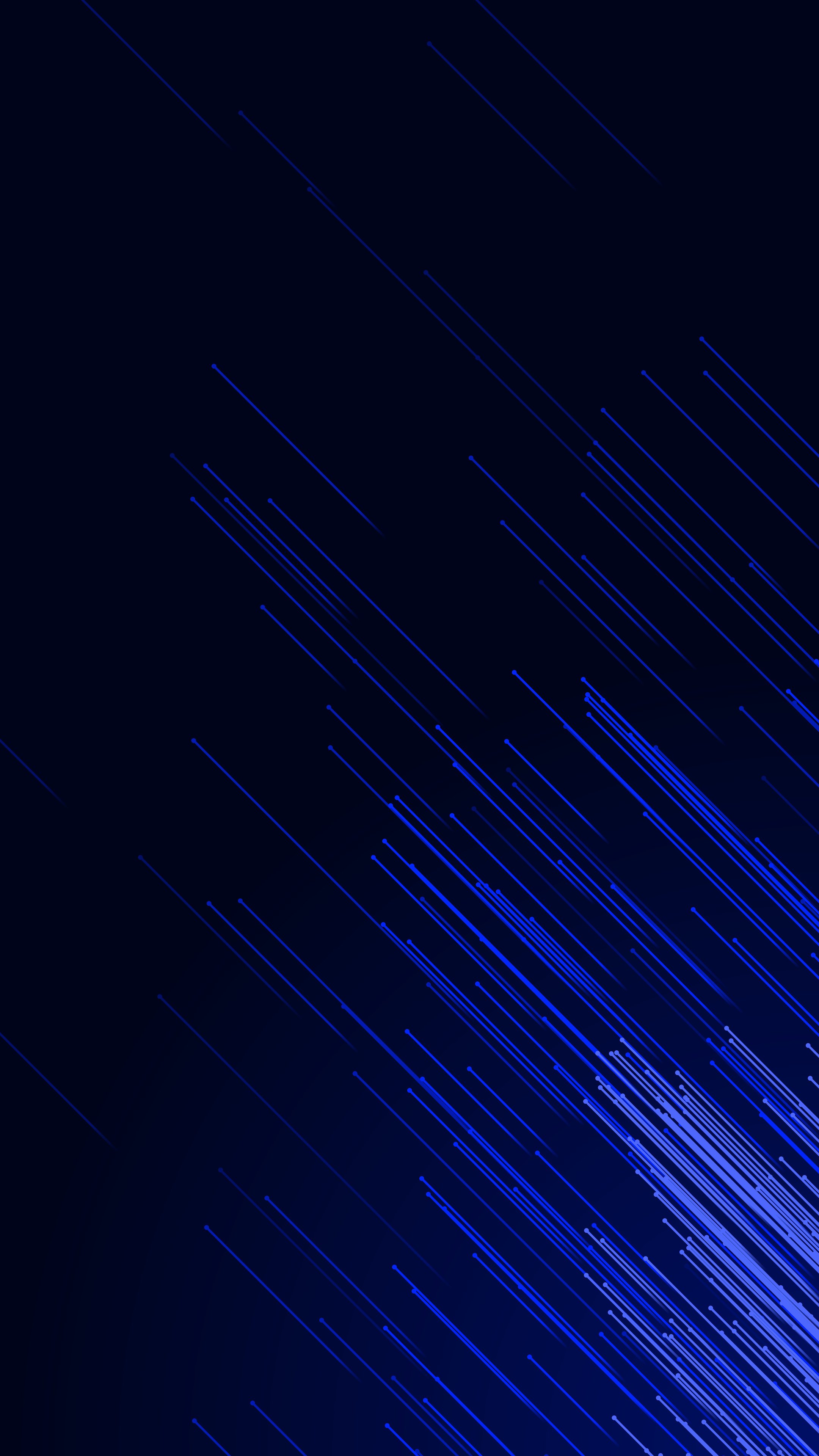 Blue Light Streaks Background